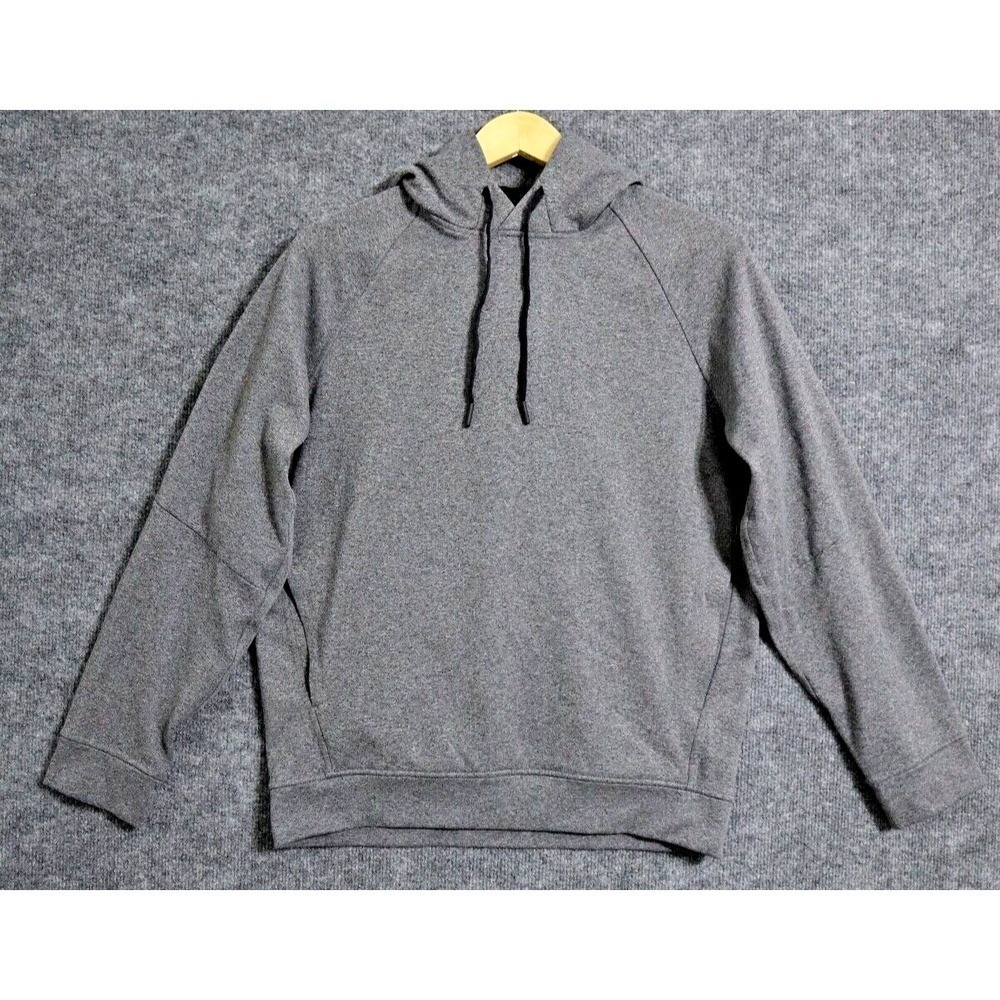 Lululemon Sweater Men Small Gray City Sweat Pullover‎ Hoodie Thermo Athleisure